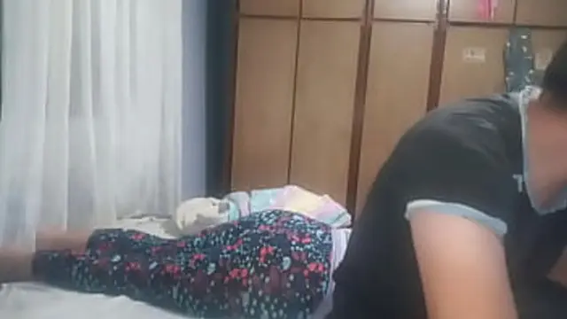 Step sister asked for a massage from step brother