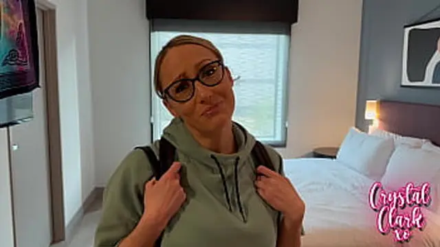 milf Visits boyfriend at College &mdash;  Joined Him in Some Fun