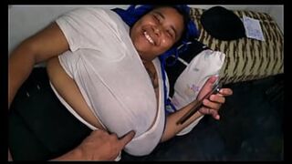  Busty BBW sobbing as step bro bangs her ass🍑, watches porn together