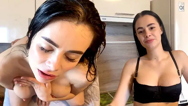 Sweetie with big breasts gives a lengthy oral😜 pleasure