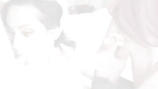 Busty MILF Crystal Rush swallows cum in a hot forbidden threesome