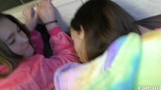 students have fun in the hostel