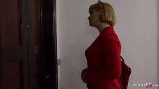 Big Tits Step Mom Mary Caught Son Masturbate and Finish Him