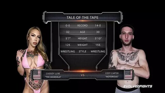 Cassidy Luxe gags on Cody Carter's cock in wild doggystyle fuck