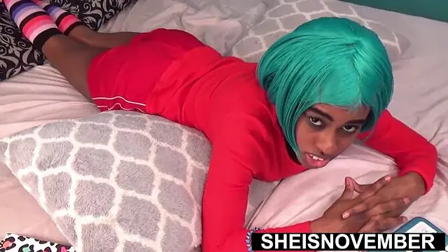 Busty blonde stepsister rides BBC and gets fucked by her stepdad