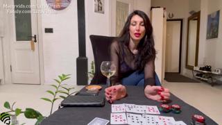 Mommy's Little Stud Crashes Strip Poker, Wins Dad's Wife at Bedtime BJs