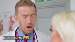 Blonde bombshell Gina Varney's sloppy seconds for Dr Wang's massive boner cure