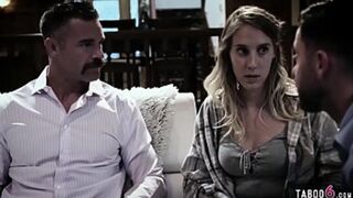 Cheating bimbo gets revenge on ex with a brutal threeway freakfest