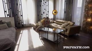 Blonde, Busty, Horny🥵 Monika Fox Squirts, Deepthroats, Gets Anal👌 and Facial!