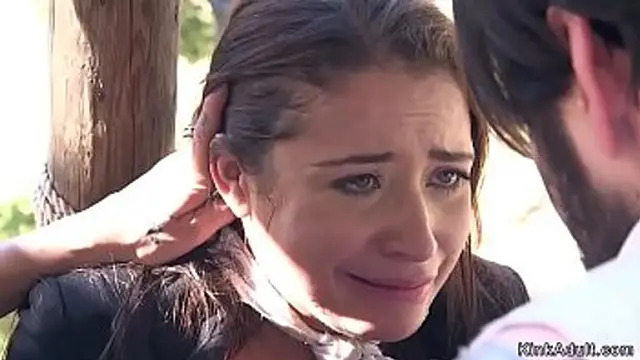 Tied Up Neighbor &mdash;  Huge Tits Wife &mdash;  BDSM Fun