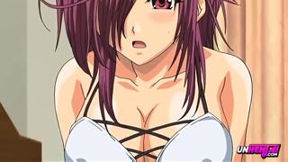 Step sis gets nasty with a pen, solo hentai session - pure filth!