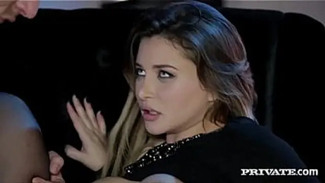 Perky Tit Anna Polina Gets Some Rough DP