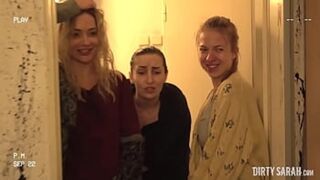 DIRTY SARAH - Naughty😈 Russian Teens Offer Their Bodies for Cash