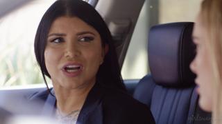Romi Rain and Athena Fleurs Struggle with Driving but Excel in Bed
