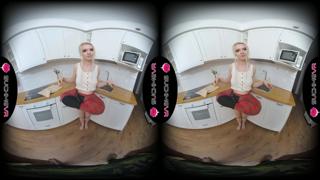 Raunchy Nerd Whore gets Stretched by Huge BBC in Her First Interracial F**k Fest, Totally Virtualized & Pained