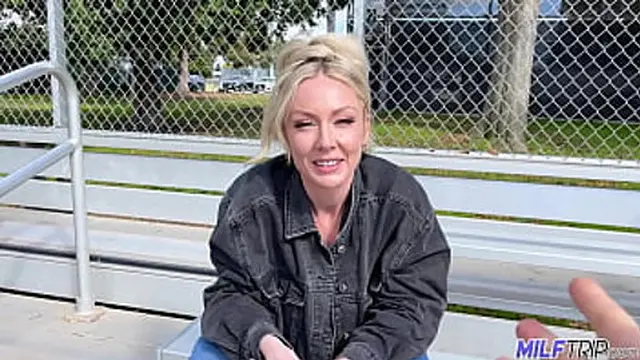 Busty blonde gets brutally fucked