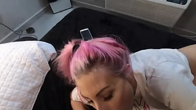 Face-fucked Tinder date′s sperm explosion on my sinful mug