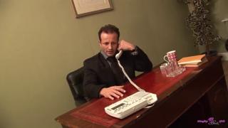 Office Kiss Leads to Dirty Doggie Sex